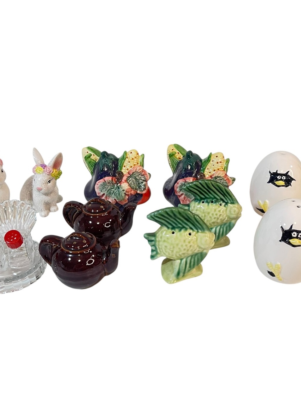 Vintage Salt & Pepper Shakers Lot of 6
